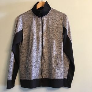 Made for Life Black White Run Active Zip Jacket M